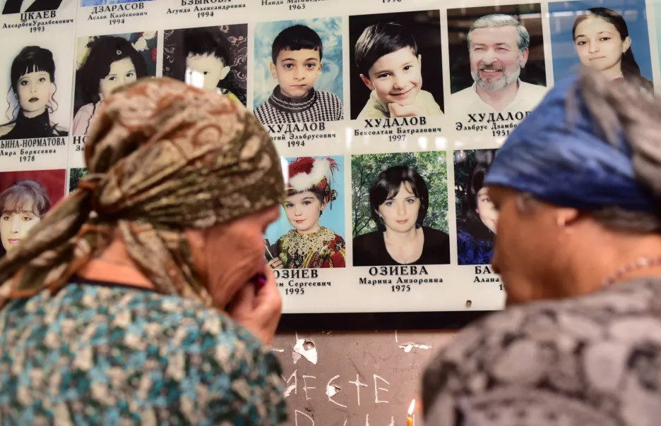 Vzpomínkové akce v Beslanu