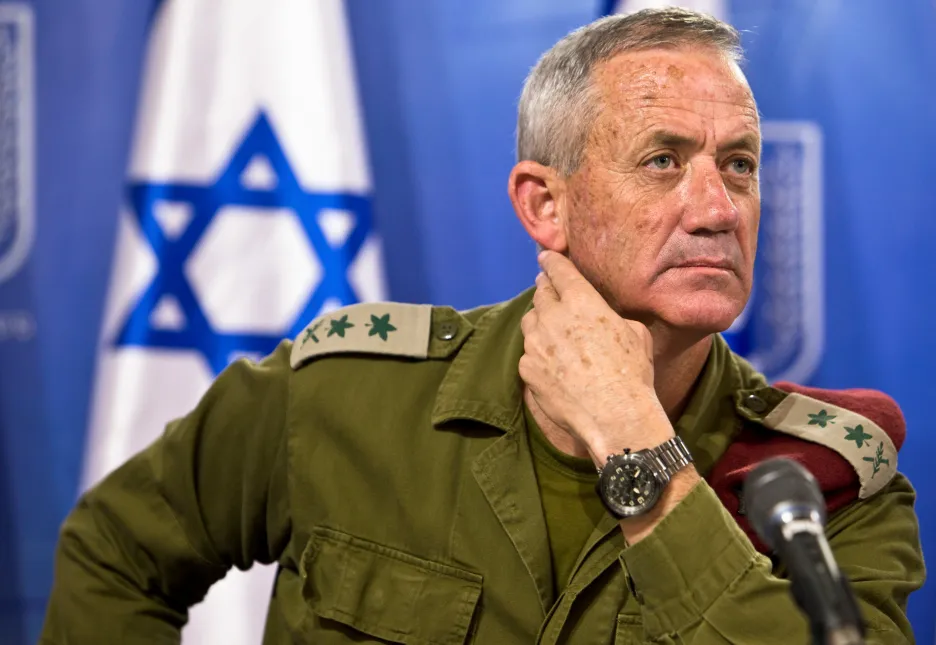 Izraelský generál Benny Gantz