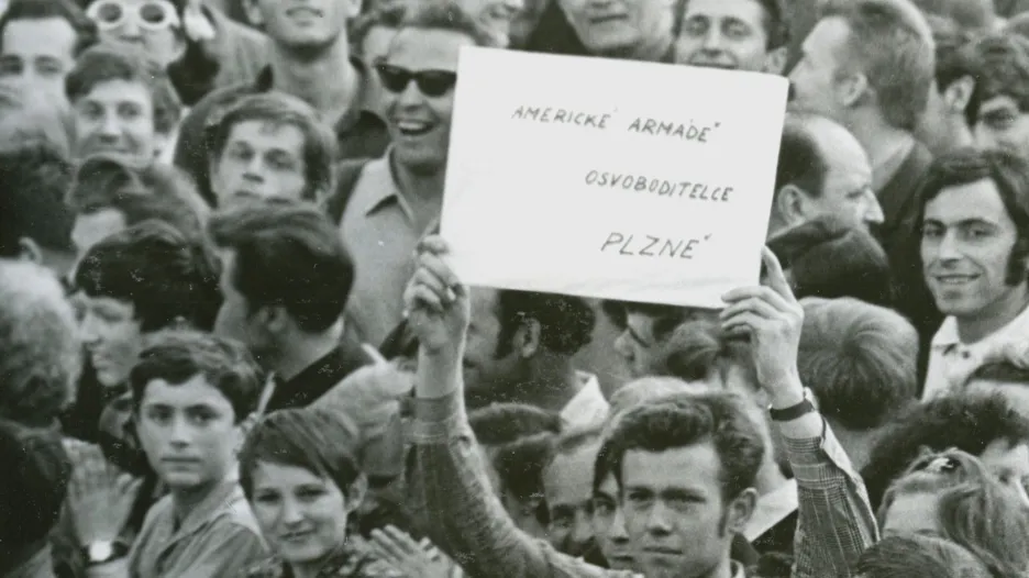 Potlačené oslavy osvobození Plzně americkou armádou v květnu 1969