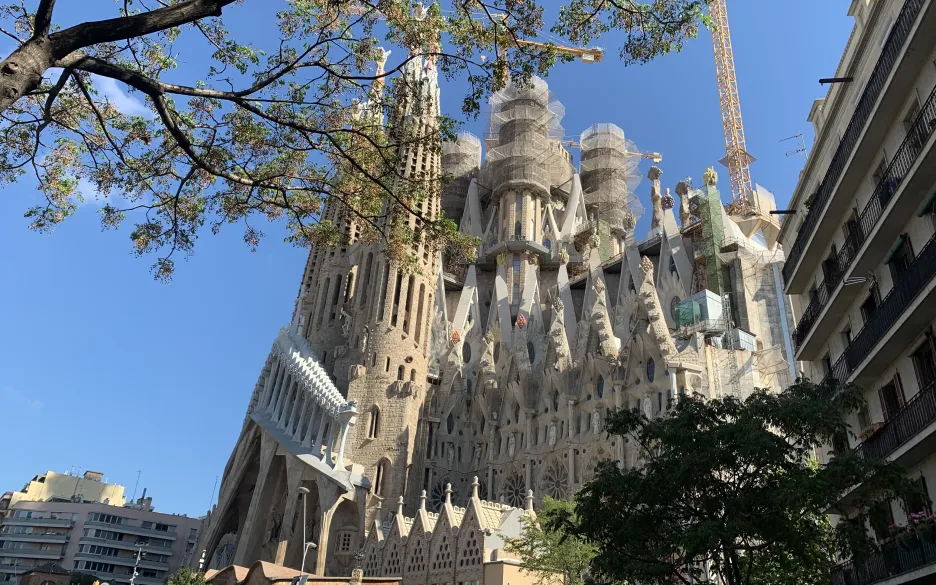 Barcelonská katedrála Sagrada Familia