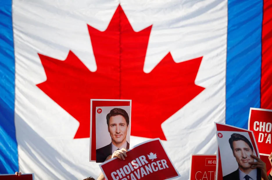 Kampaň kanadského premiéra Justina Trudeaua