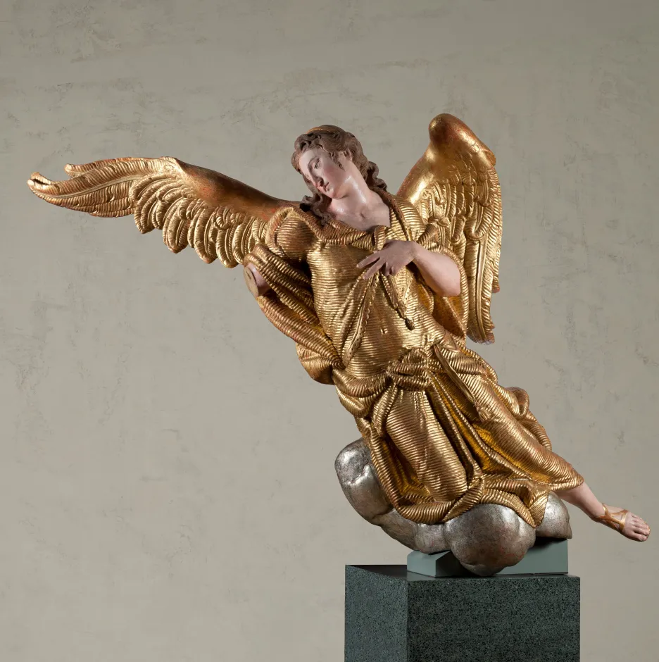 Klečící adorující anděl od Ignáce Františka Platzera, 1752