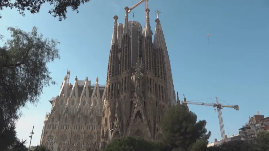 Barcelonský chrám Sagrada Família