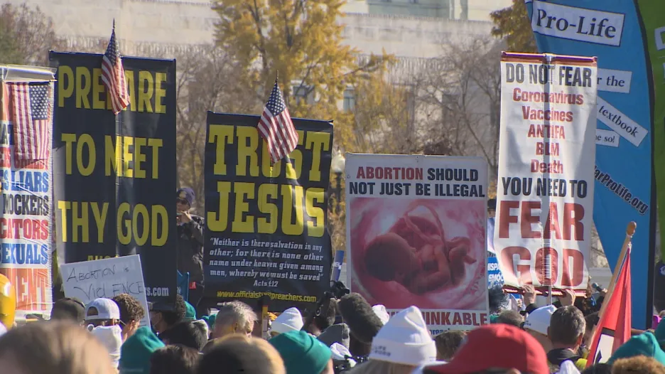 Demonstrace proti potratům v USA