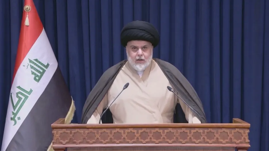 Vlivný irácký duchovní Muktada Sadr