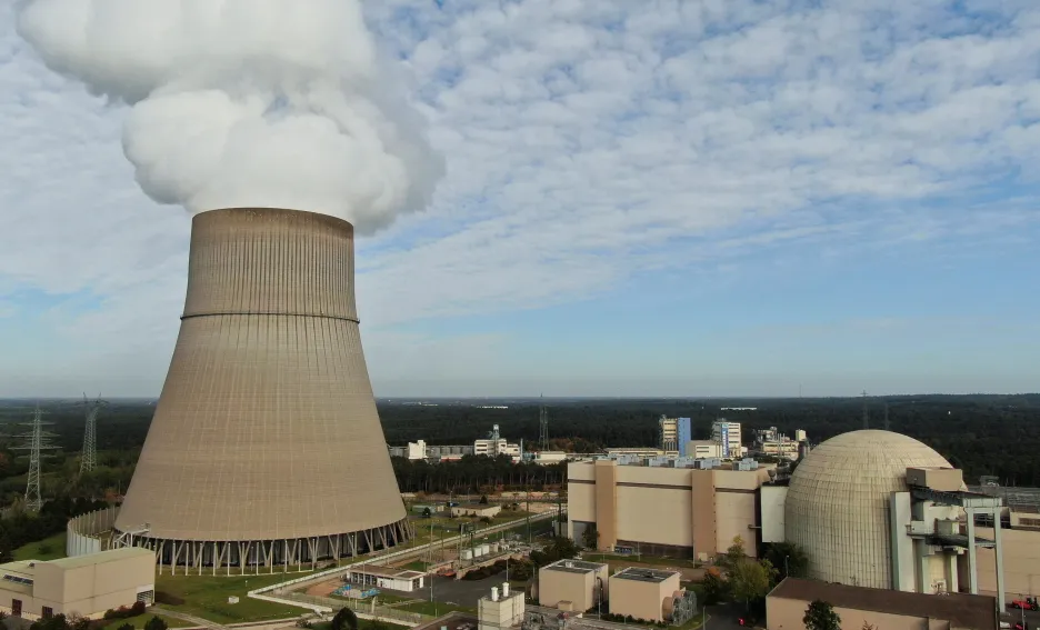 Jaderná elektrárna Emsland v Dolním Sasku