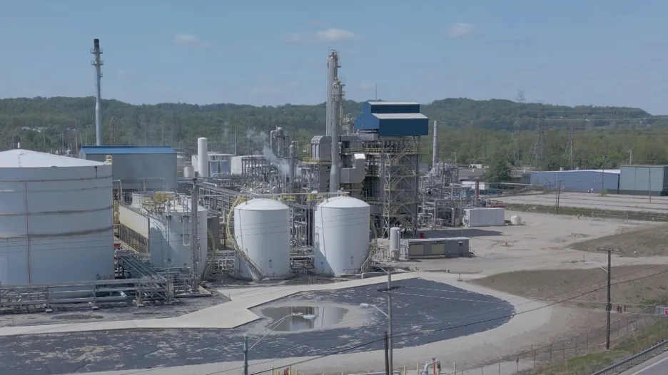 Česká továrna na metanol v Západní Virginii