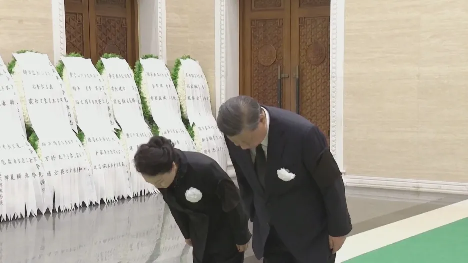 Si Ťin-pching na pohřbu Li Kche-čchianga
