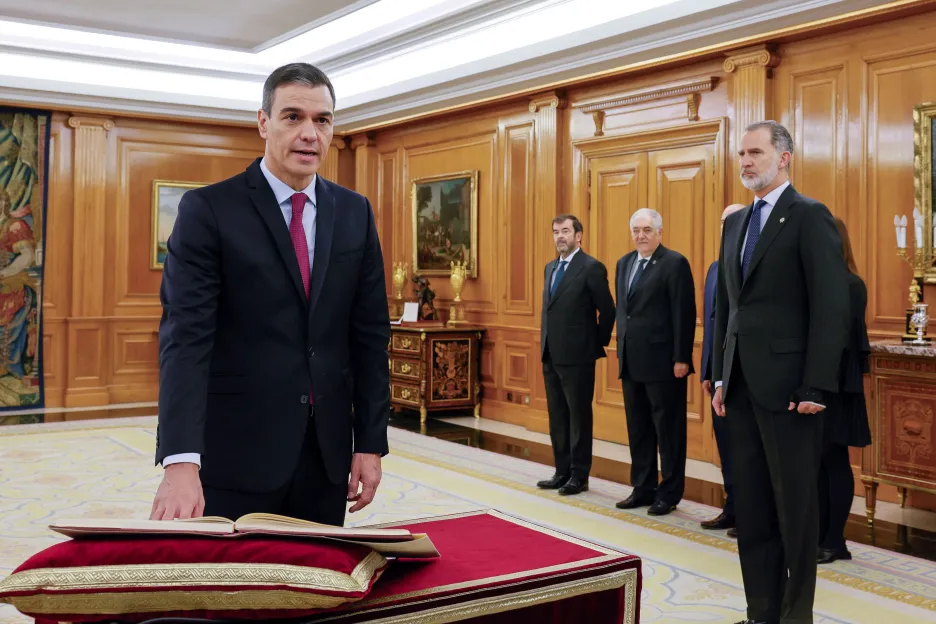 Pedro Sánchez složil přísahu, španělským premiérem je již potřetí