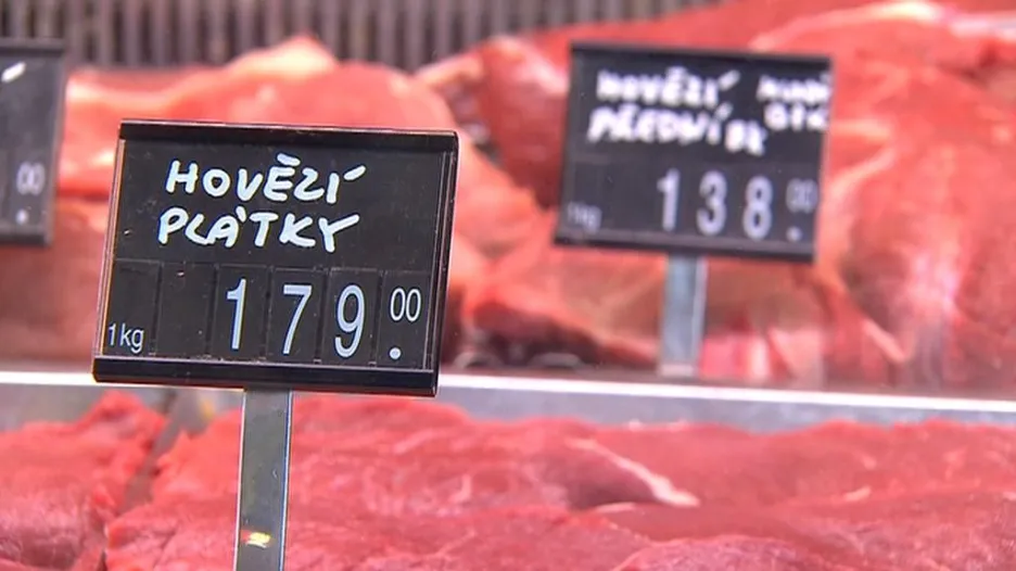 Prodej hovězího masa