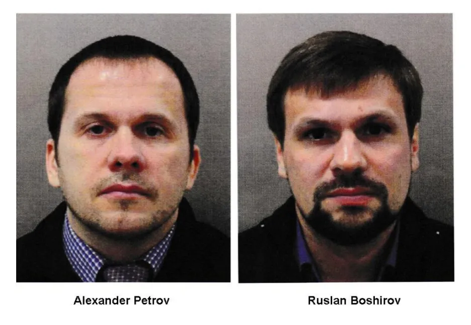 Prokuratura zveřejnila fotografie Rusů, kteří měli otrávit Skripalovy