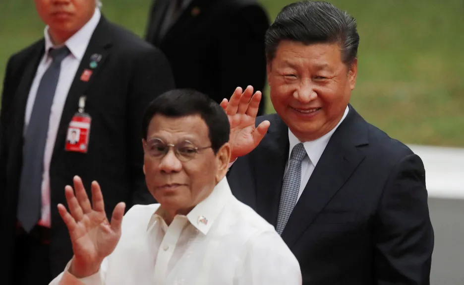 Rodrigo Duterte a Si Ťin-pching