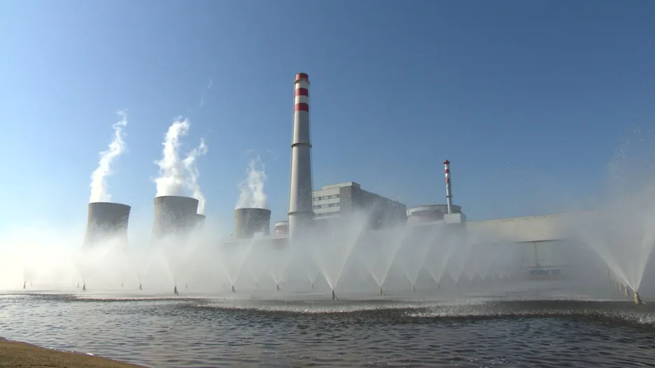 Ochlazování v Jaderné elektrárně Temelín