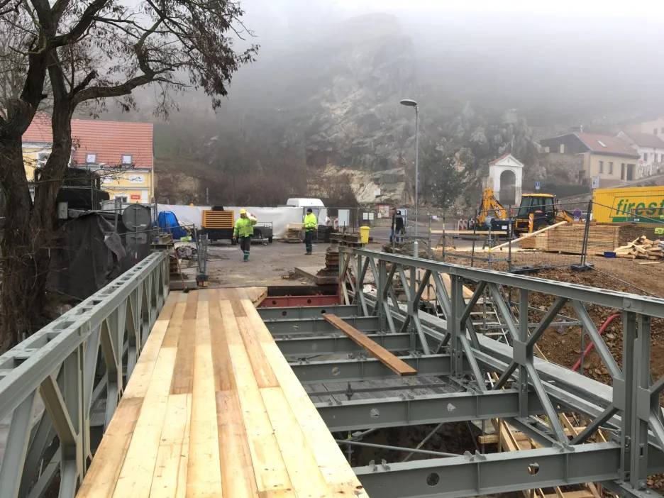 Rekonstrukce mostu ve Znojmě