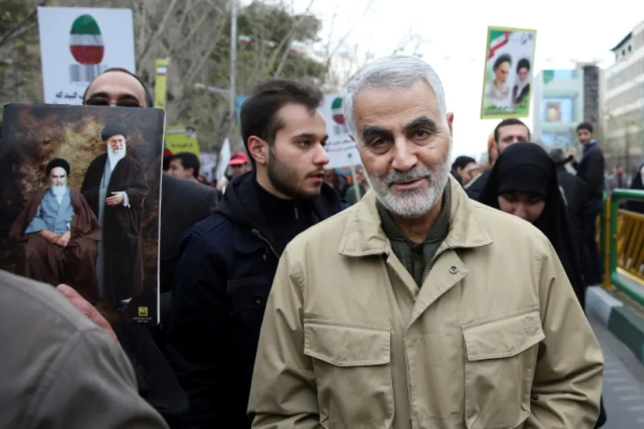 Kásem Solejmání velitel íránských elitních jednotek