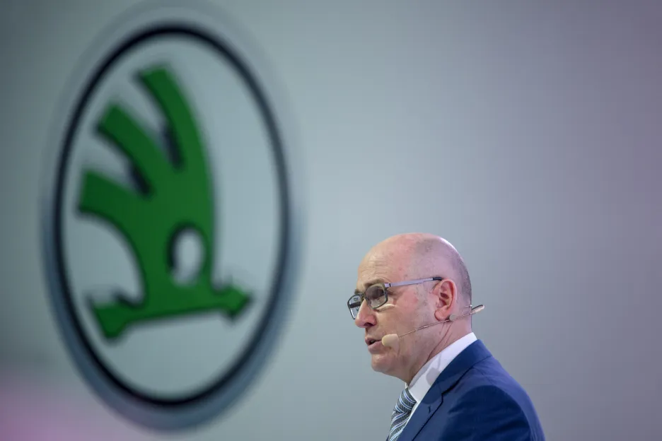 Předseda představenstva společnosti Škoda Auto Bernhard Maier