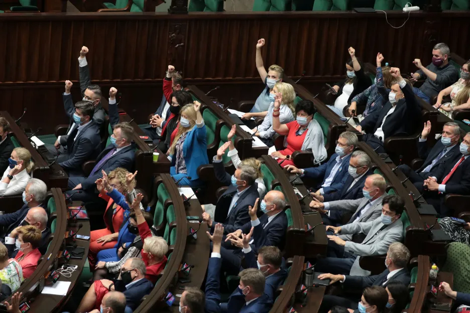 Polský Sejm jedná o mediálním zákonu