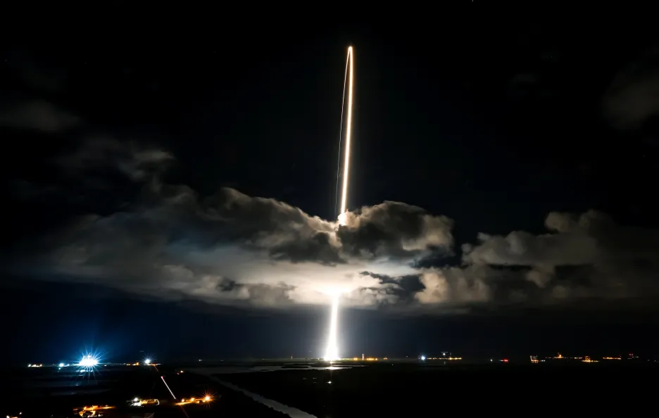 Start rakety Atlas V se sondou Lucy