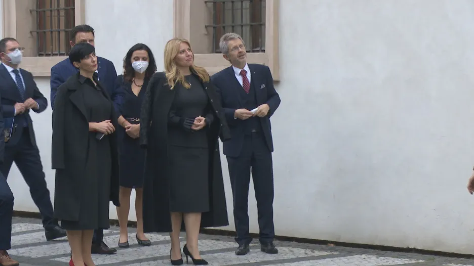 Návštěva slovenské prezidentky v Česku