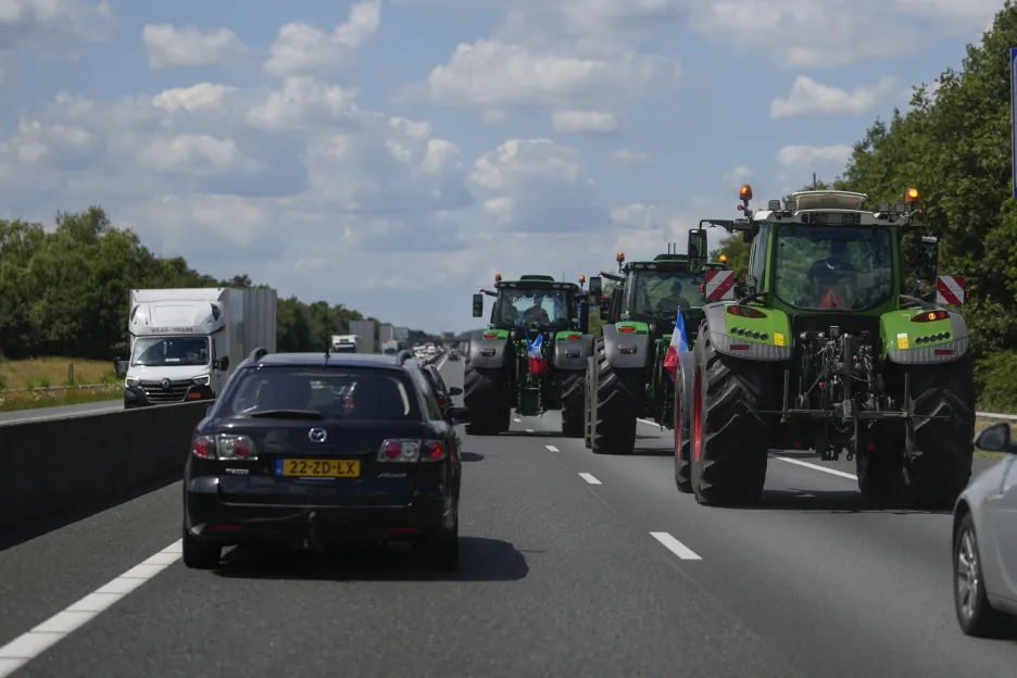Protesty nizozemských farmářů