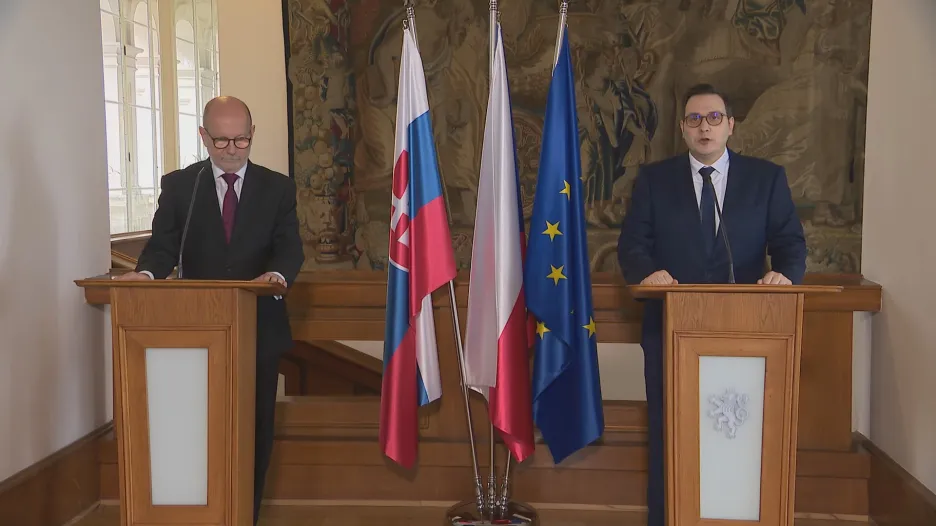 Brífink po jednání ministrů zahraničí Česka a Slovenska