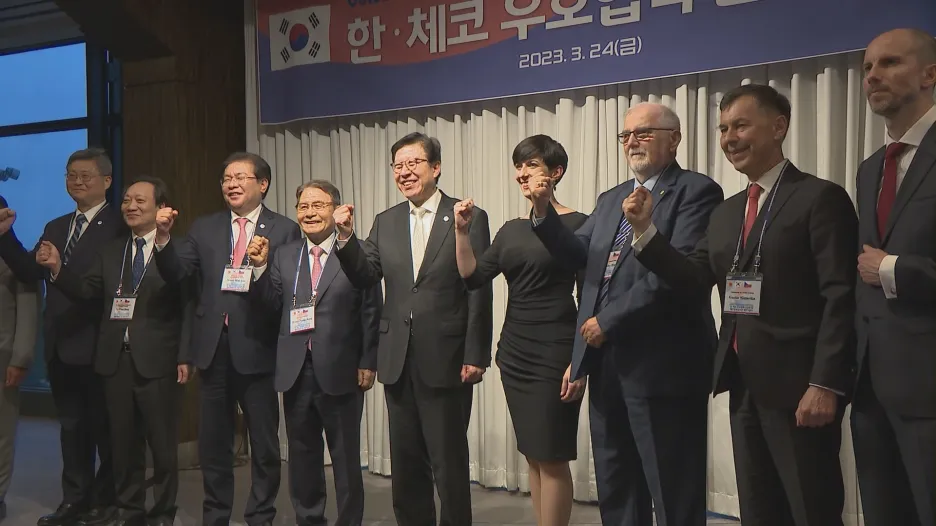 Česká delegace v Jižní Koreji