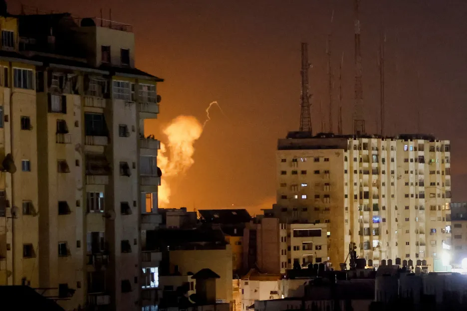 Izraelské útoky v Pásmu Gaza