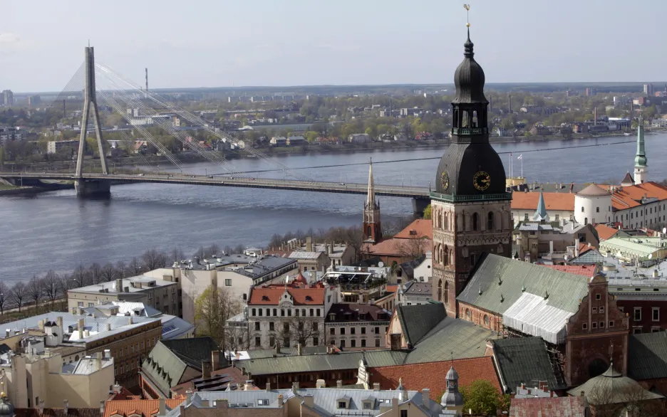 Riga, hlavní město Lotyšska