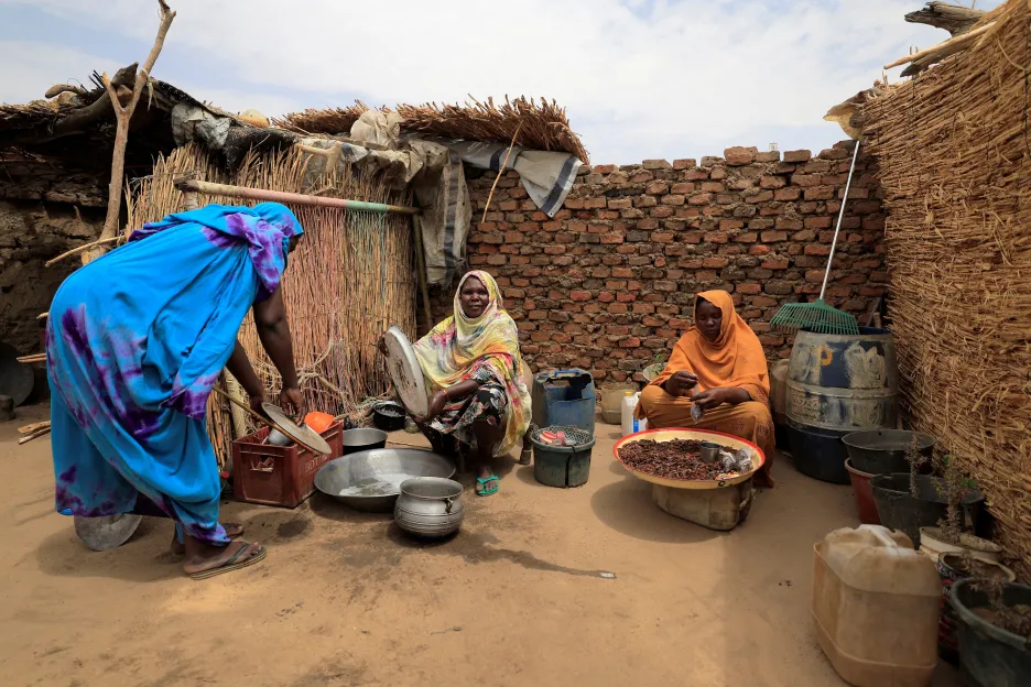 Súdánští uprchlíci v Čadu