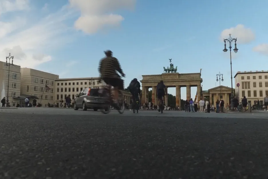 Cyklisté v Berlíně - ilustrační foto