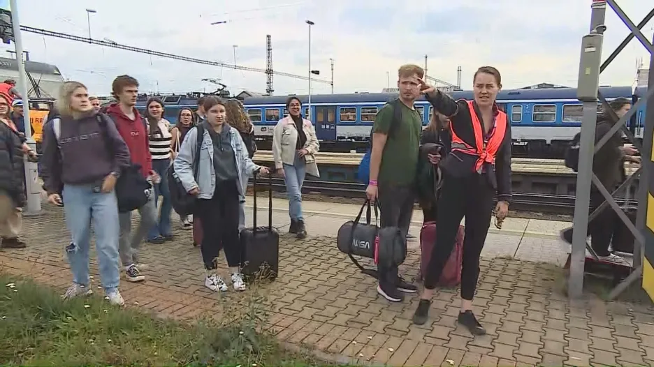 Výluka vlaků na Slovensko