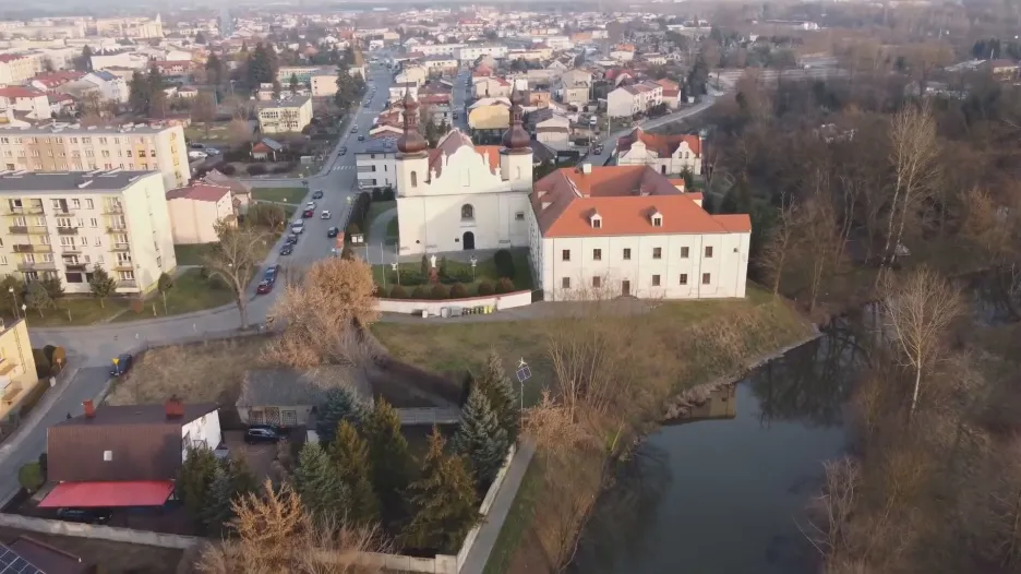 Polské město Wieruszów