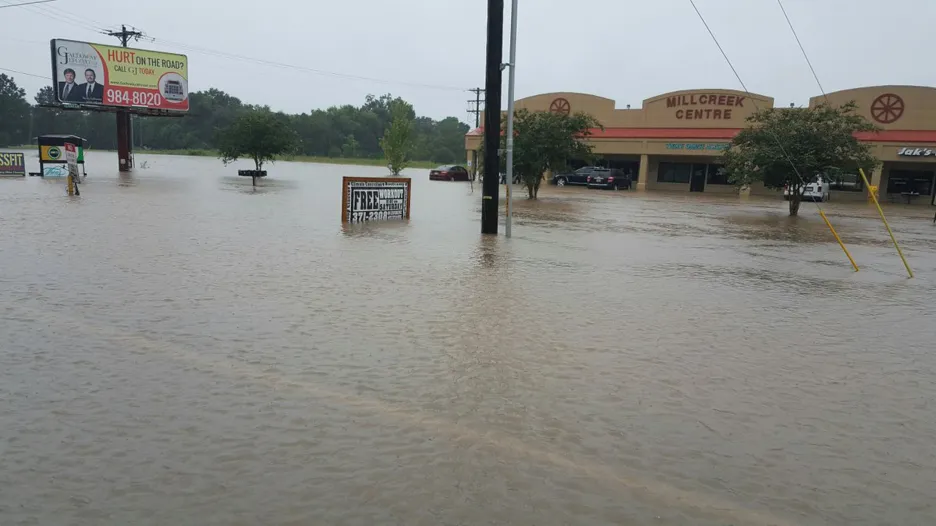 Záplavy v Louisianě