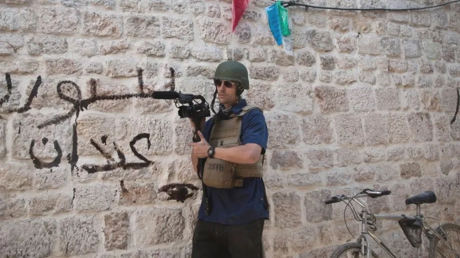 James Foley zhruba čtvrt roku před svým zmizením