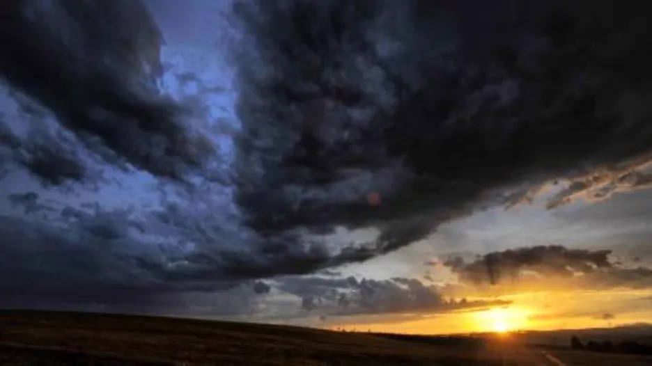 Obloha po bouřce u Jihlavy