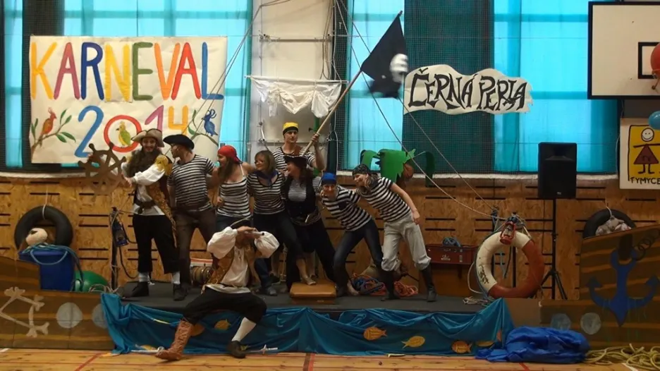 Piráti na karnevalu v Holešově