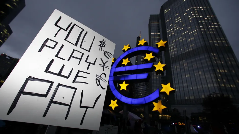 Protesty před ECB