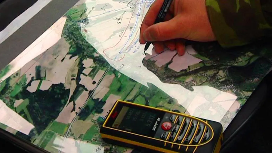 Mapování vojenských kartografů