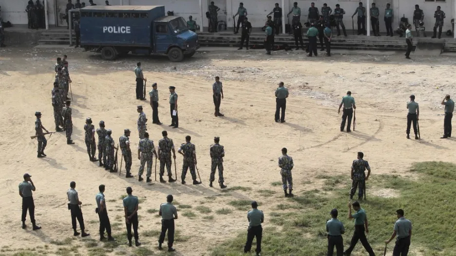 Soud s bangladéšskými vojáky