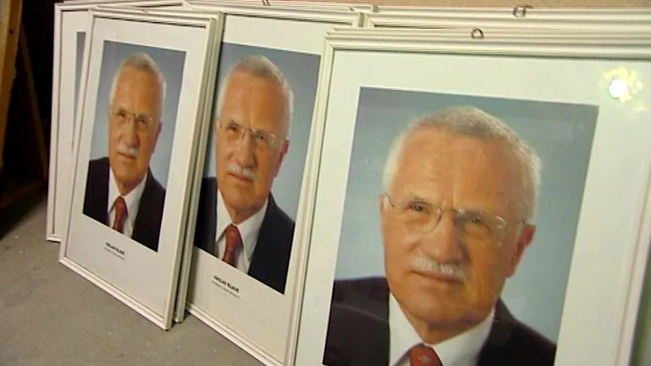 Portréty exprezidenta Václava Klause