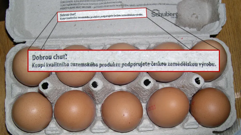 Domácí vejce z Polska?