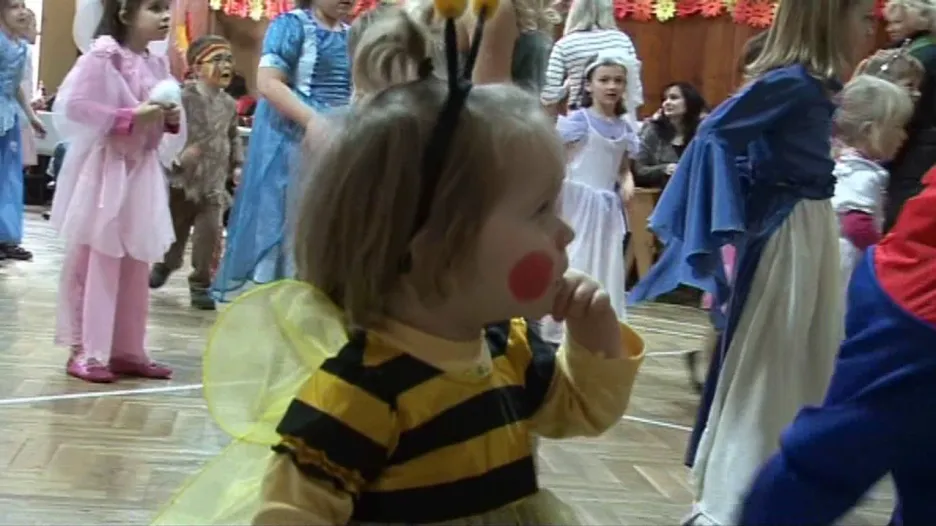 Dětský karneval v Okříškách