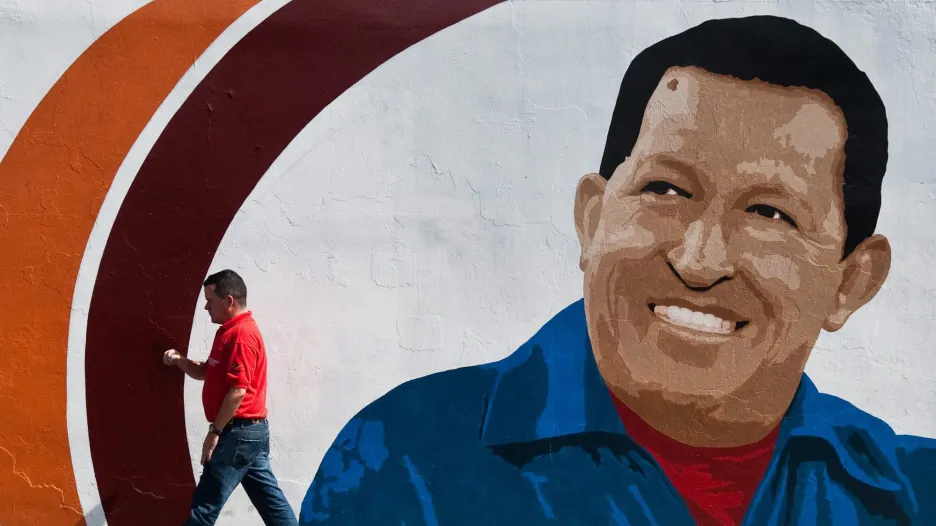 Portrét Huga Cháveze