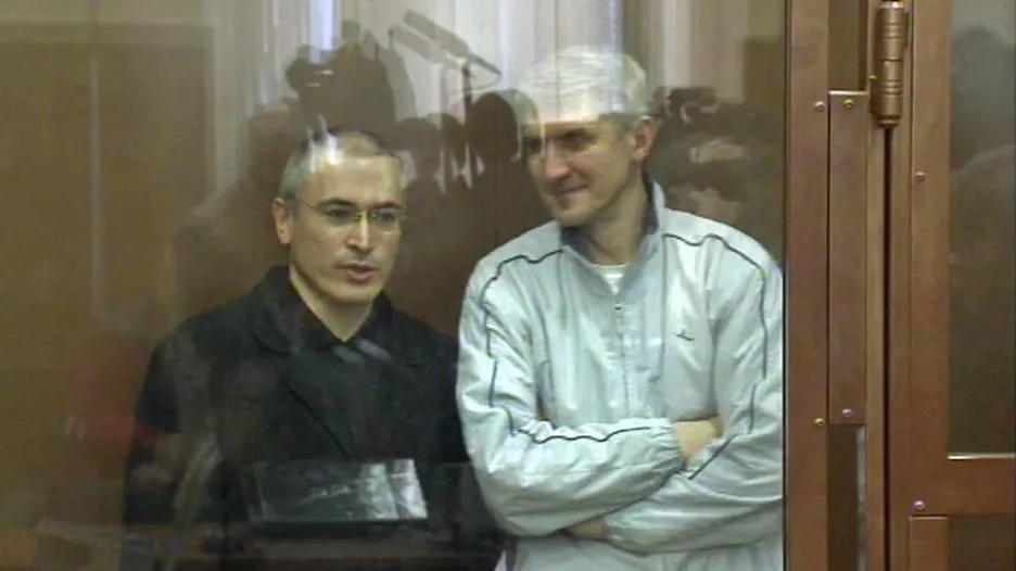 Michail Chodorkovskij a Platon Lebeděv