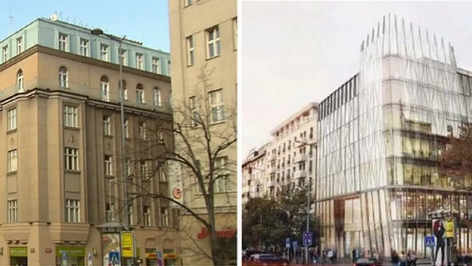 Dům na rohu Václavského nám. a Opletalovy ulice