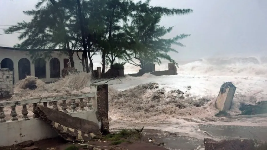 Hurikán Sandy na Jamajce