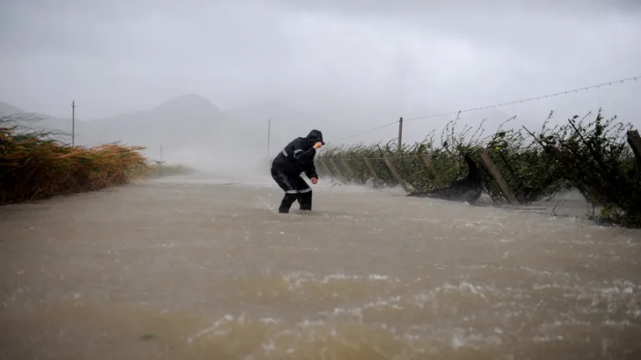 Čínu zasáhl tajfun Chaj-kchuej