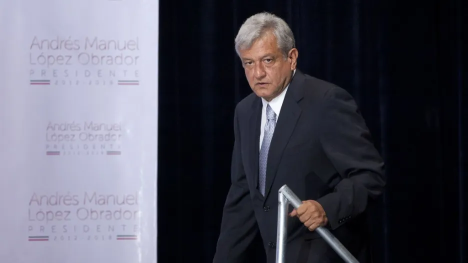 Mexický kandidát na prezidenta Andrés Manuel López Obrador