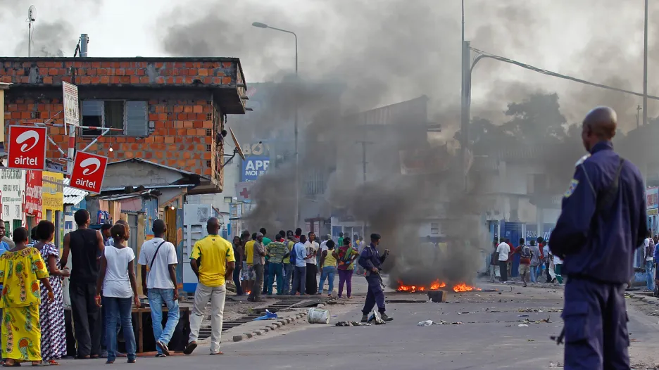 Povolební nepokoje v Kongu