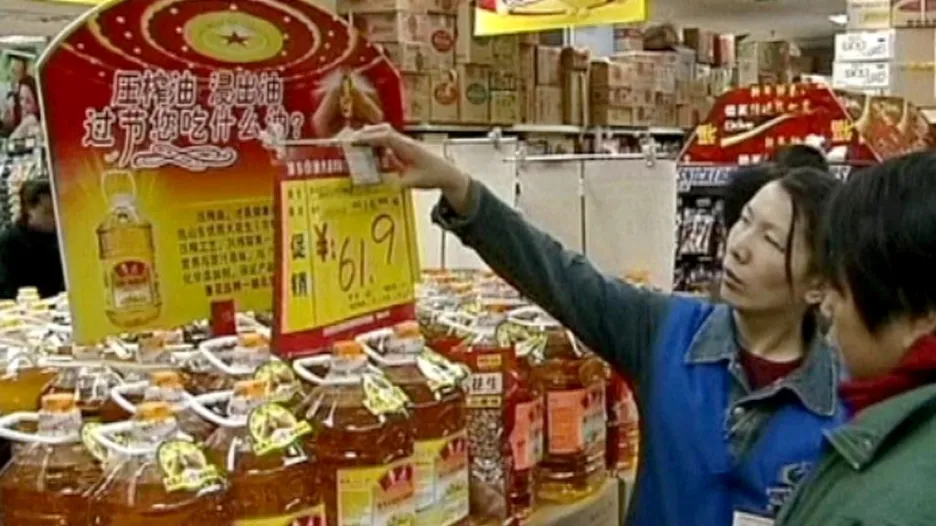 Nakupování v Číně